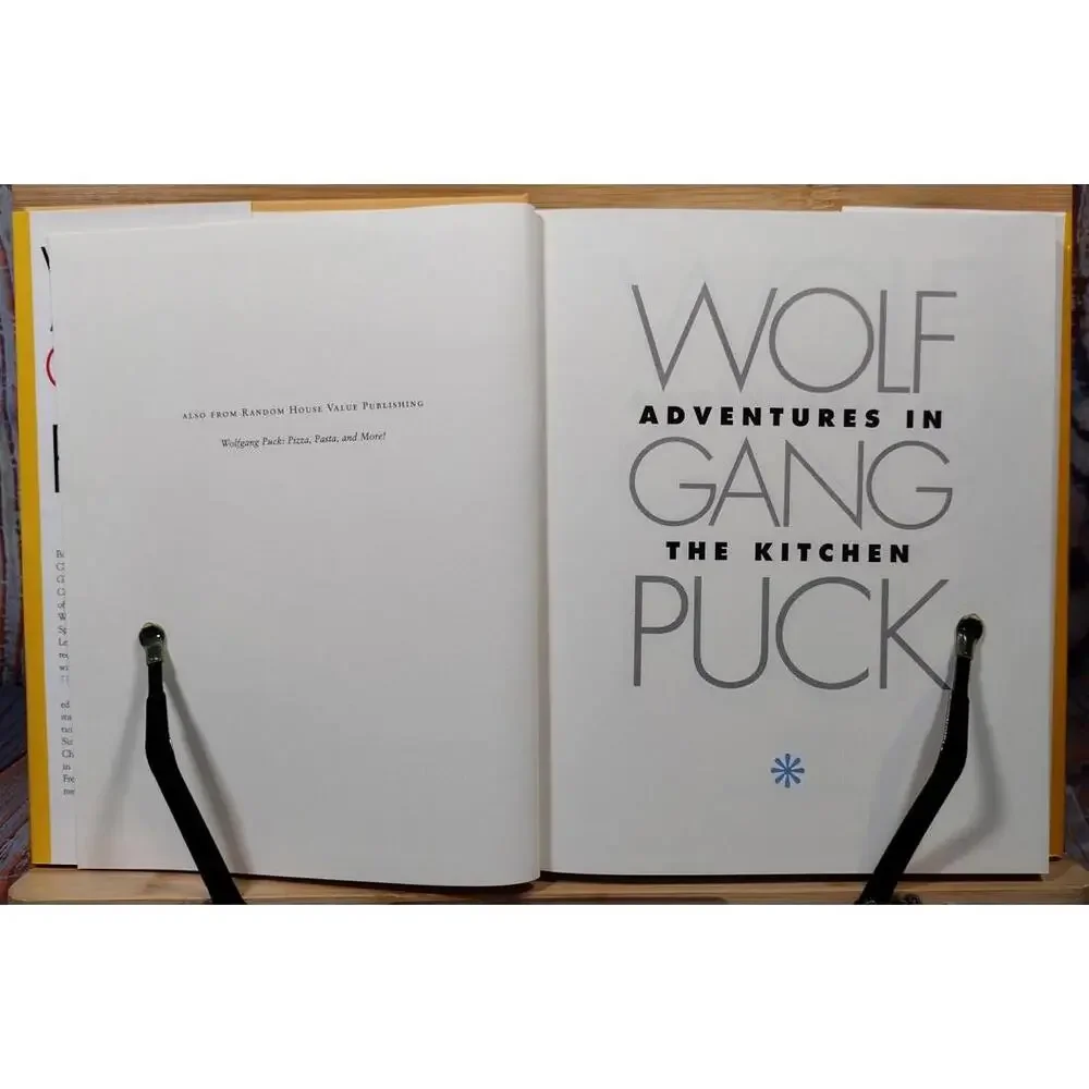 Wolfgang‎ Puck: Adventures in the Kitchen - Hardcover Cookbook